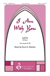 I Am With You SSATB choral sheet music cover